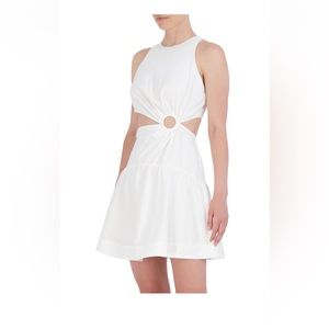 NWTs Bcgmaxazria Cotton Poplin Dress